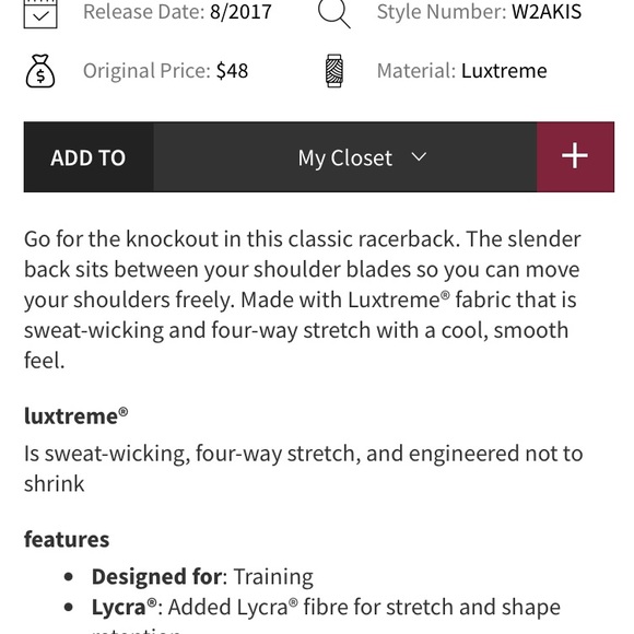 Lululemon box it out bra 6 NWT - Picture 4 of 9